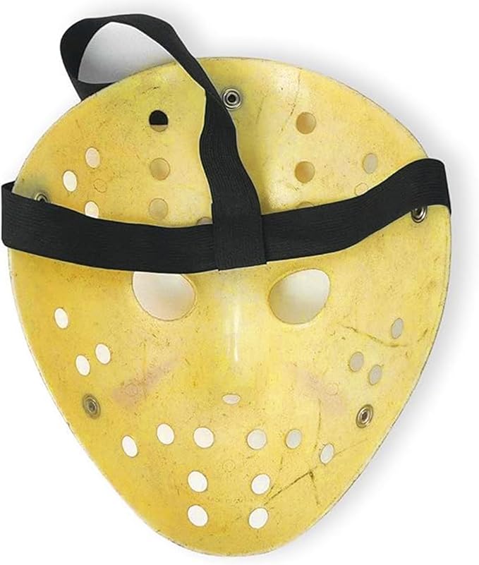 Halloween Hockey Mask – Adult Horror Cosplay Costume Prop