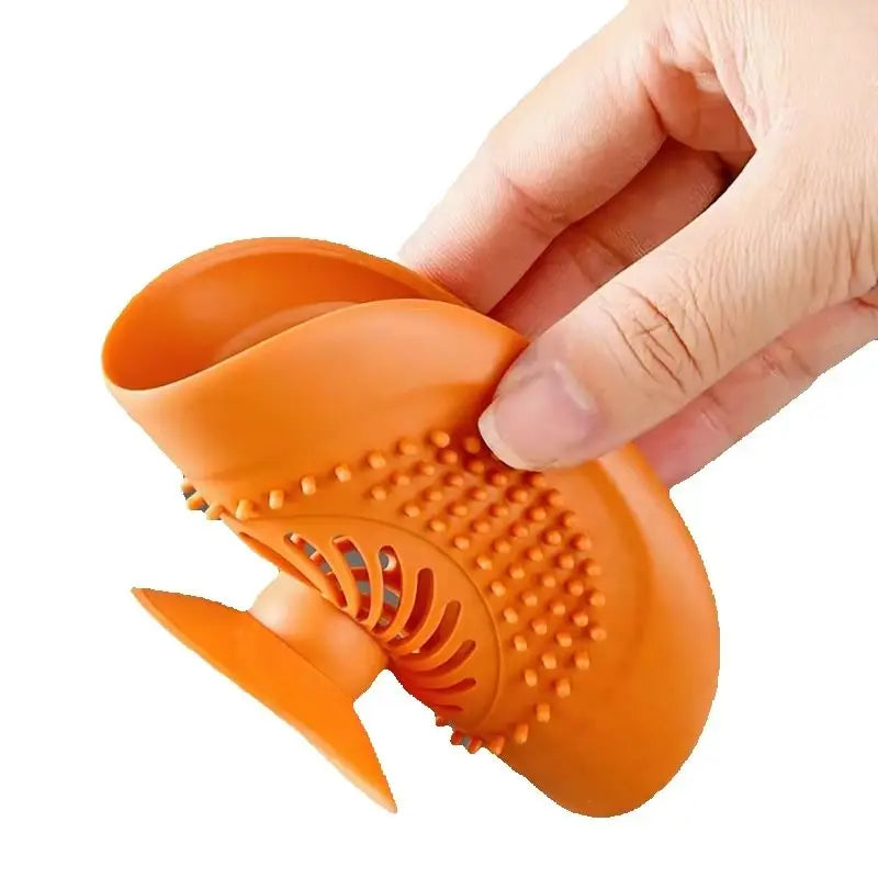 Upgrade Silicone Sink Strainer Anti-Blocking Bathroom Floor Drain Hair Catcher Shower Filter Drain Cover Stopper for Kitchen Bathtub