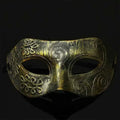 Venetian Masquerade Mask – Antique Silver & Gold Party Style