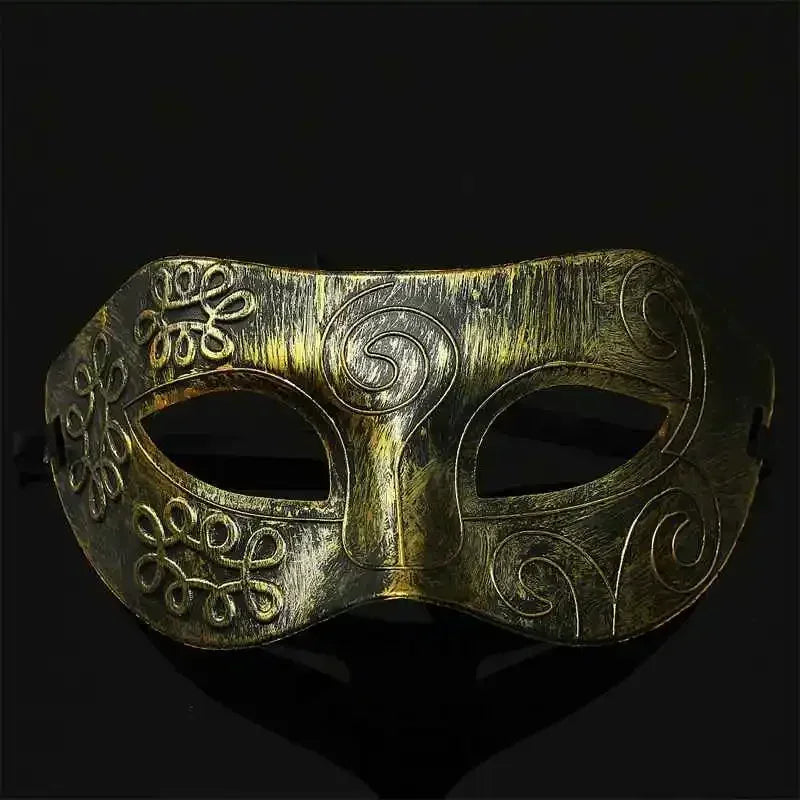 Venetian Masquerade Mask – Antique Silver & Gold Party Style