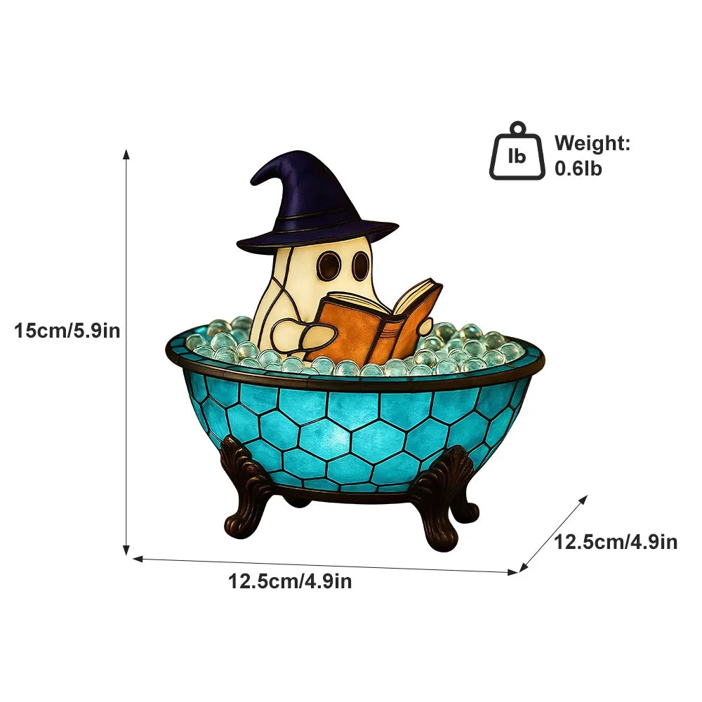 Halloween Ghost Table Lamp – Reading Night Light Decor