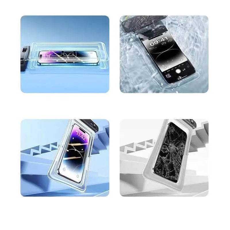 Universal Waterproof Phone Pouch with Lanyard