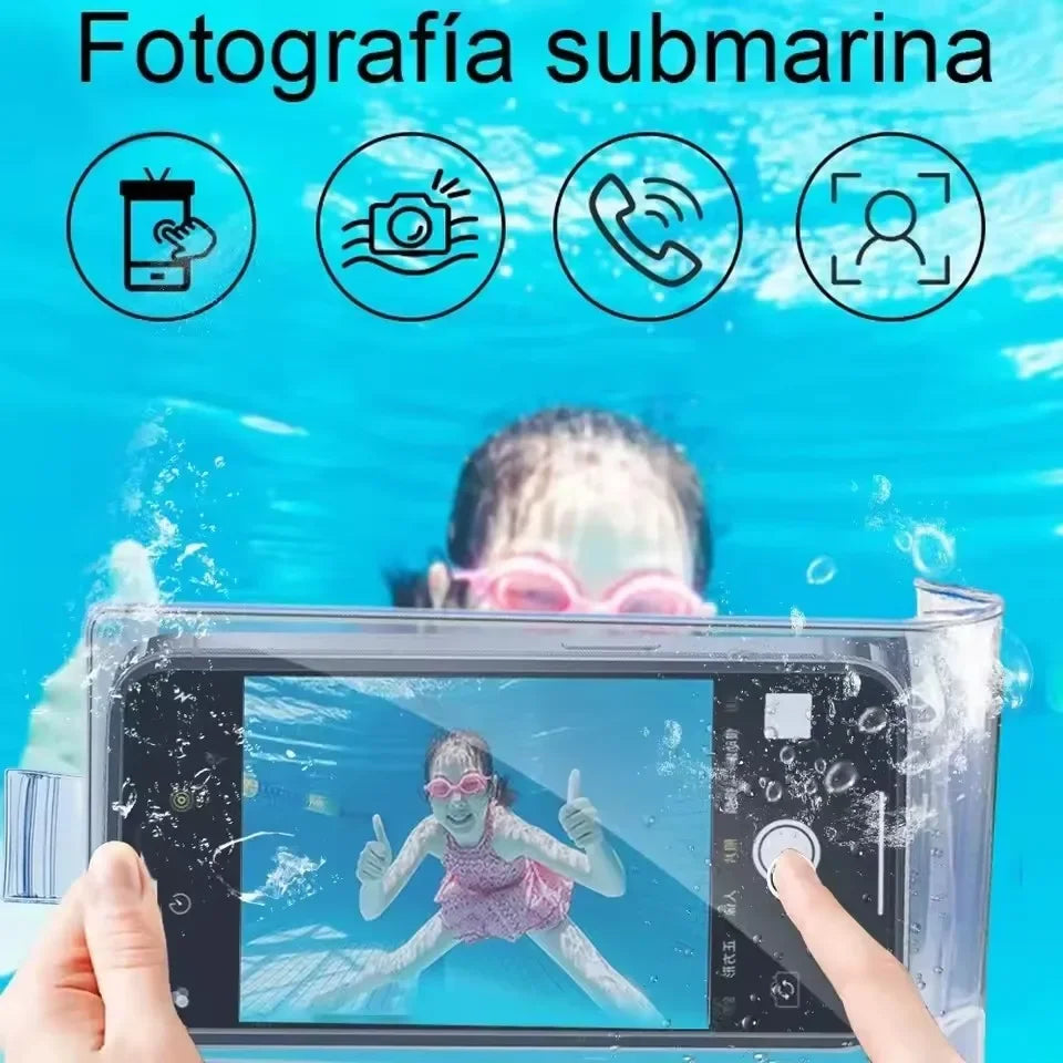 Waterproof Phone Pouch Transparent Underwater Phone Bag