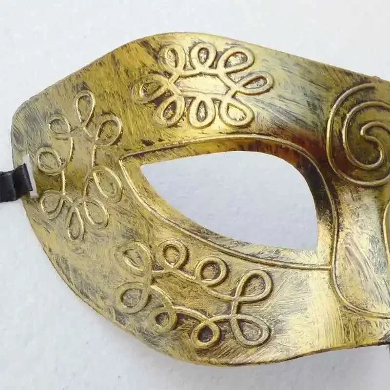 Venetian Masquerade Mask – Antique Silver & Gold Party Style
