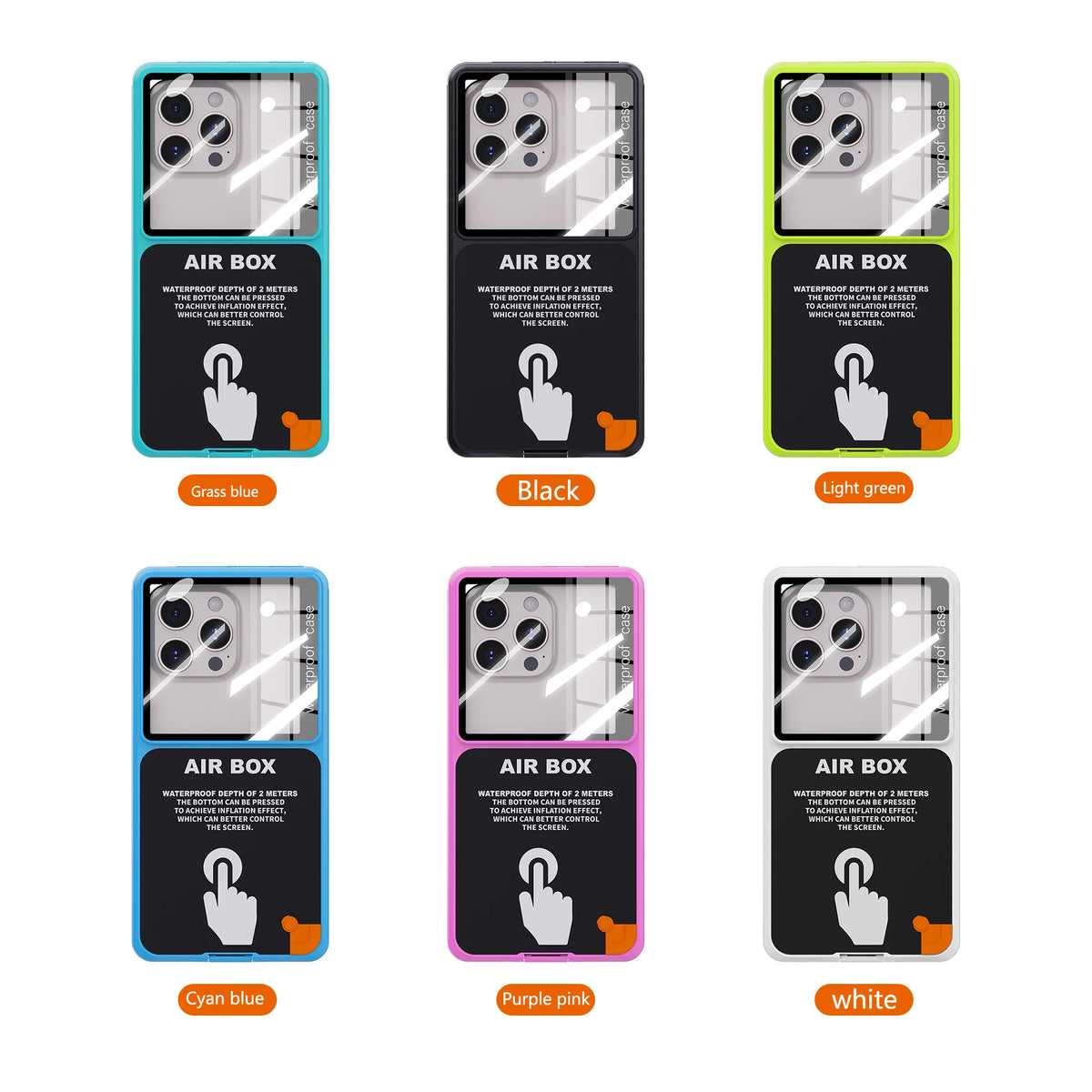 Universal Waterproof Phone Case for 6.9-Inch Devices