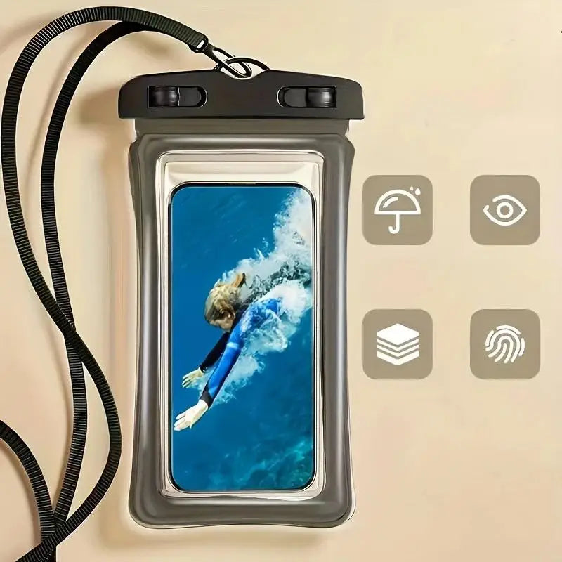 Universal Waterproof Phone Pouch with Lanyard