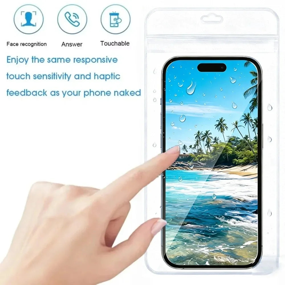 Universal Waterproof Phone Pouch for Swimming