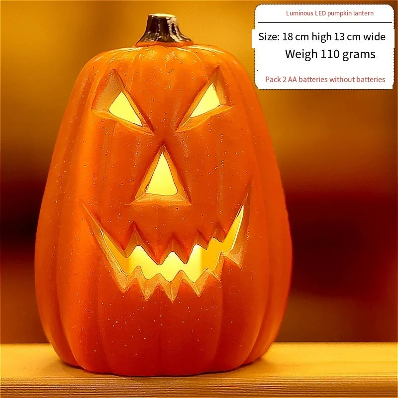 Halloween Pumpkin Lantern Plastic Halloween Decoration