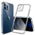 Clear TPU Silicone Phone Case with Anti-Fingerprint Design