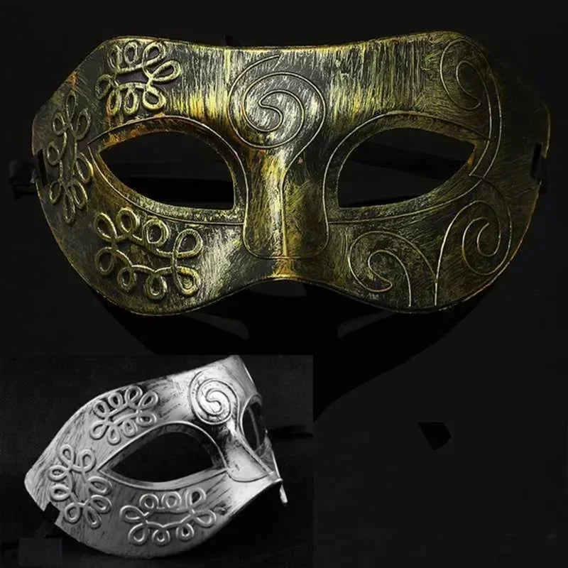 Venetian Masquerade Mask – Antique Silver & Gold Party Style