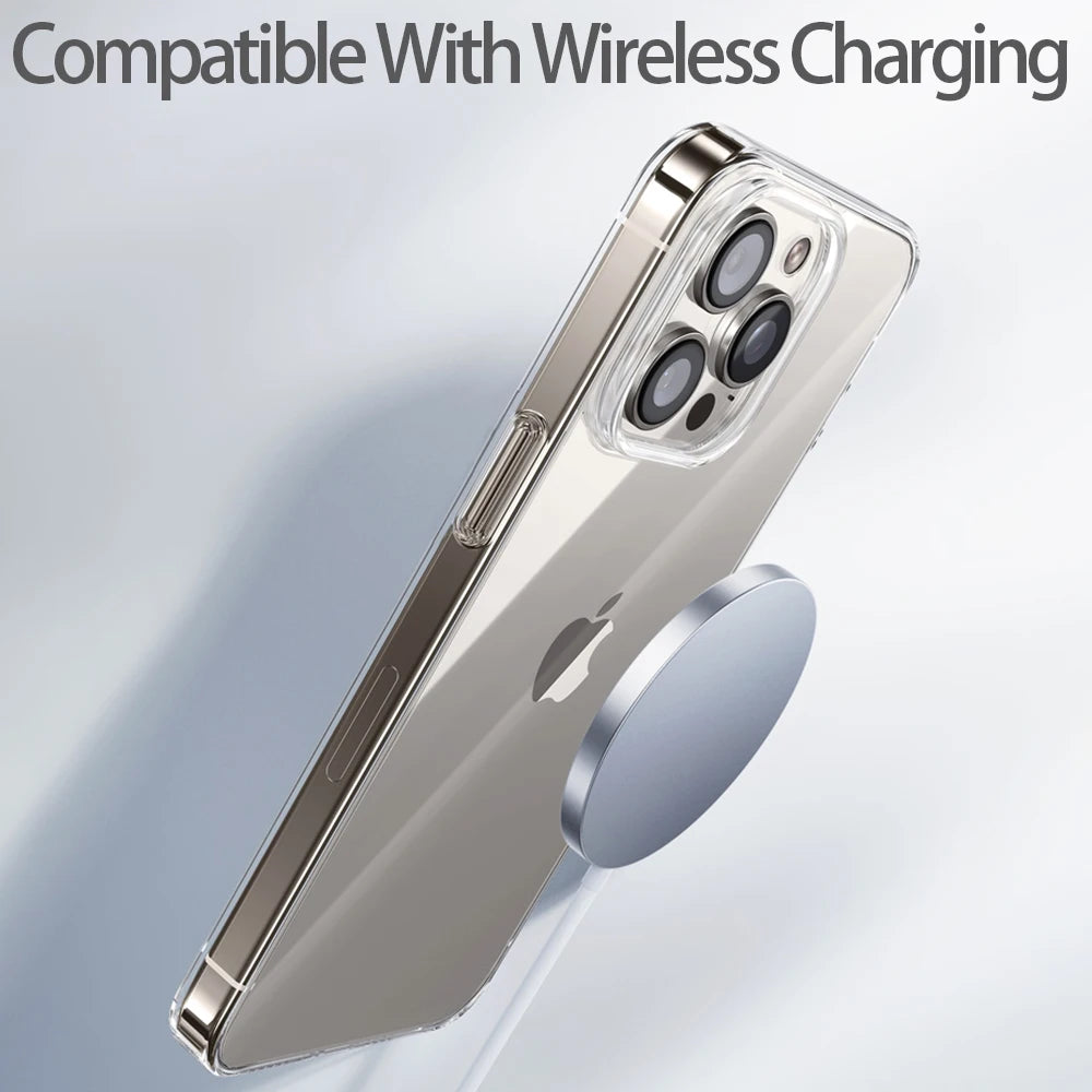 Clear Silicone Phone Case Transparent Anti-Scratch Cover