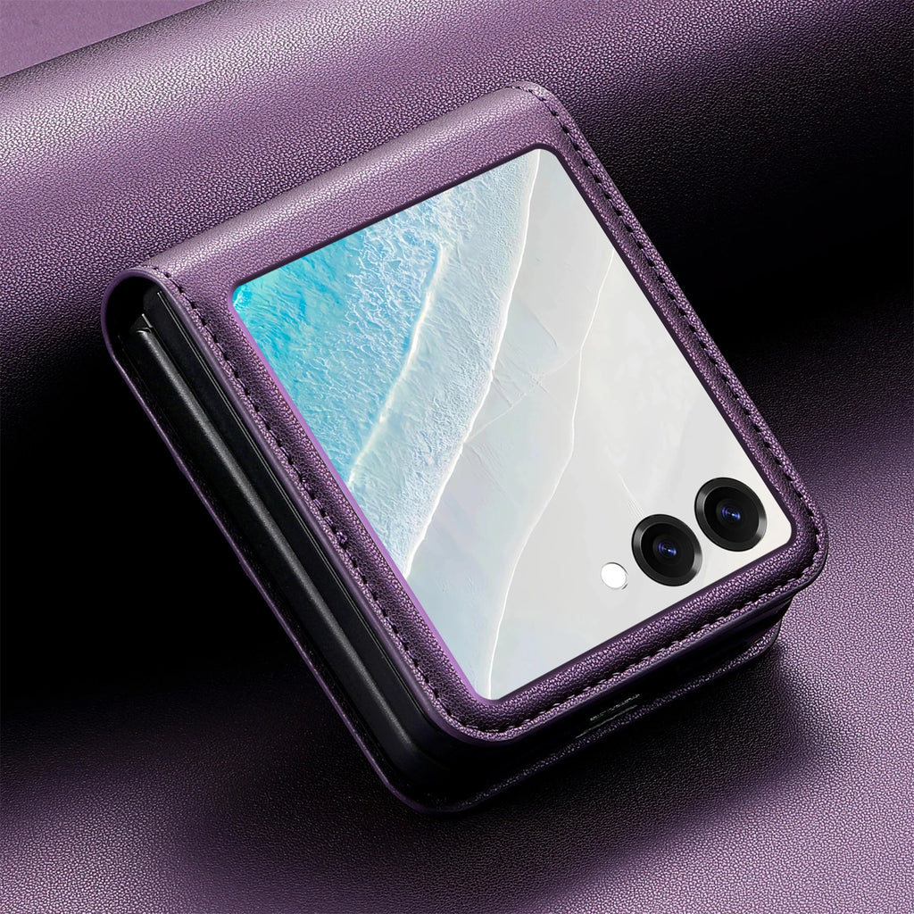 Flip Leather Phone Case with Wallet Card Holder