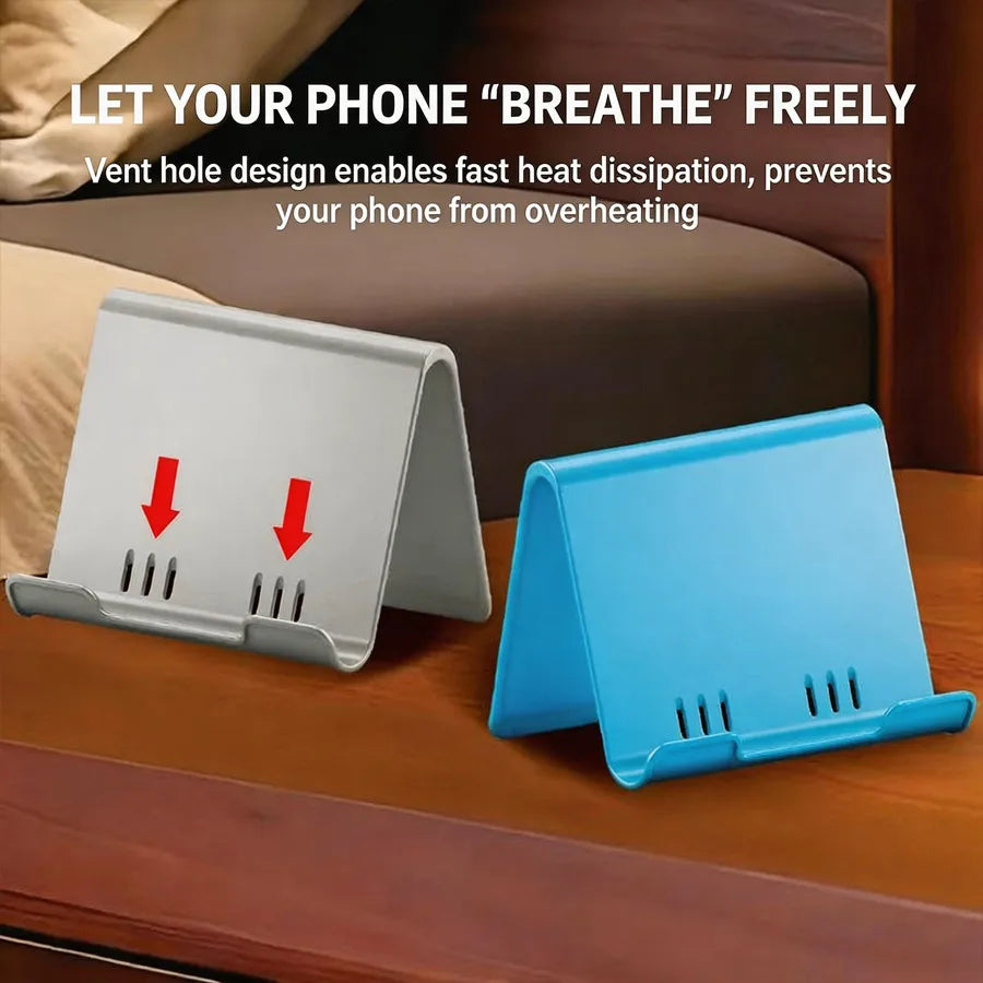 Adjustable Phone Holder Stand, Portable Foldable Desktop Cradle