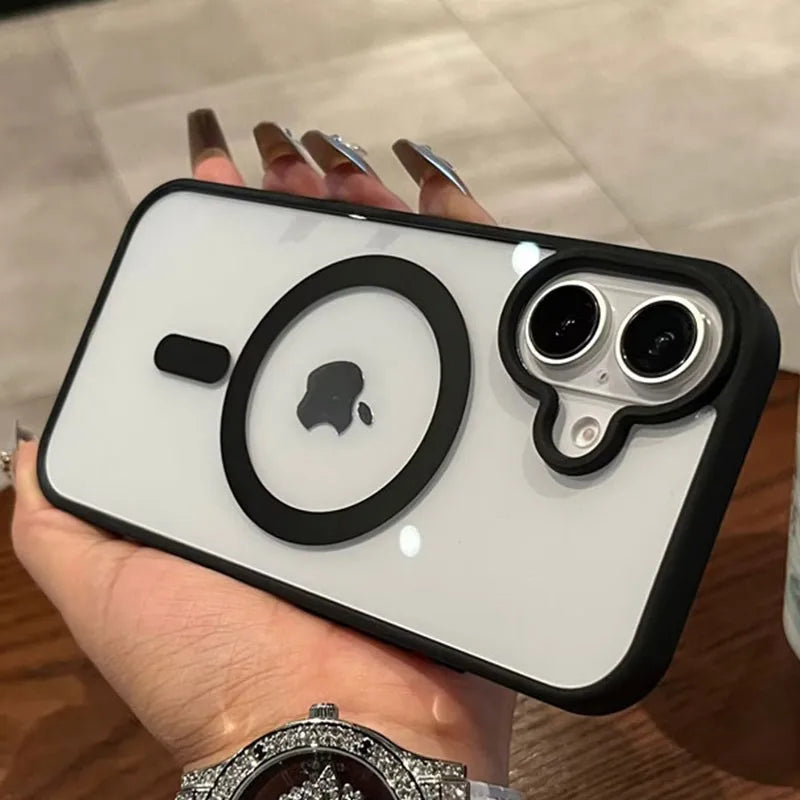 Magnetic Clear Phone Case for Wireless Charging