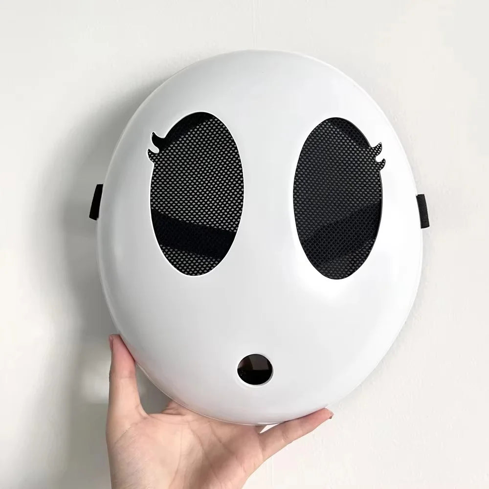 Shy Guy Cosplay Mask – Funny PVC Halloween Costume