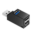 USB 3.0 Hub Adapter 3-Port USB Splitter for PC and Laptop