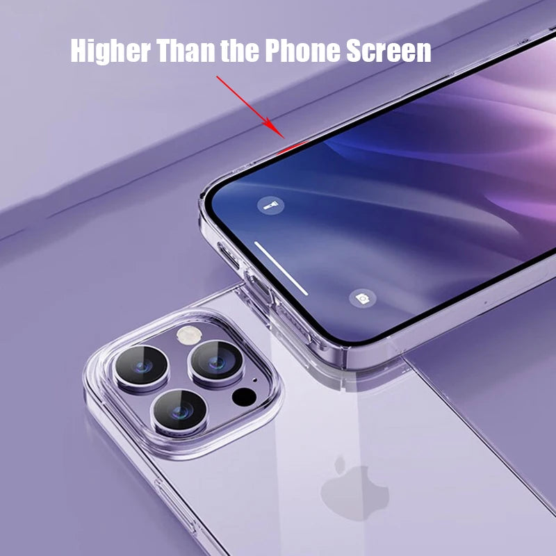 Clear Phone Case Transparent Slim Protective Cover