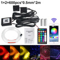 RGBW 1/2/4 Split Machine Car Roof Star Light APP Control Fiber Optic Star Ceiling Light Starry Sky Ceiling for Car Home