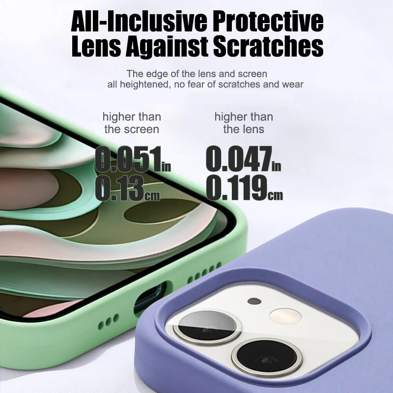 Liquid Silicone Phone Case with Matte Protective Finish