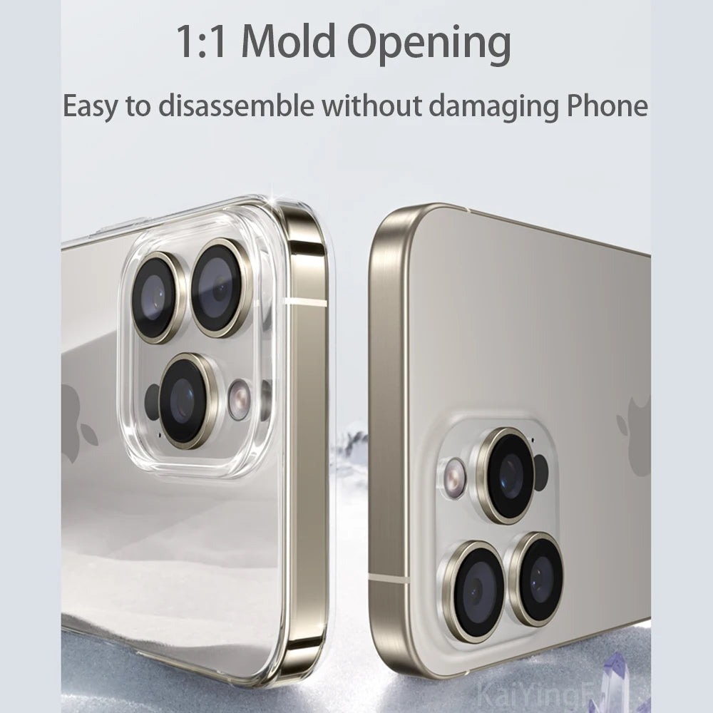 Clear Silicone Phone Case Transparent Anti-Scratch Cover