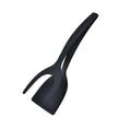 2 In 1 Flip Spatula Tongs Nylon Non Stick Kitchen Gadget Multifunctional EggPancake Fish Omelet French Toast Cooking Making Too