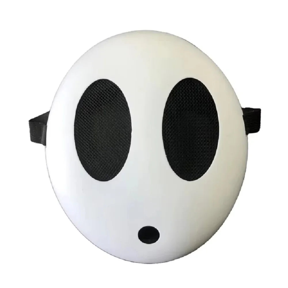 Shy Guy Cosplay Mask – Funny PVC Halloween Costume