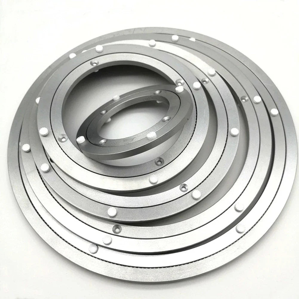 1pc Rotating Bearing Turntable Lazy Susan Base 5in-16inch Round Rotating Bearing Plate Heavy Duty Ball Bearing Kitchen Hardware