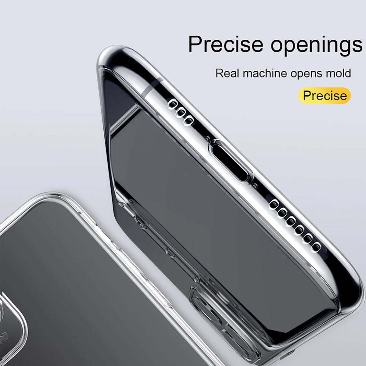 Ultra Thin Clear TPU Phone Case with Shockproof Protection