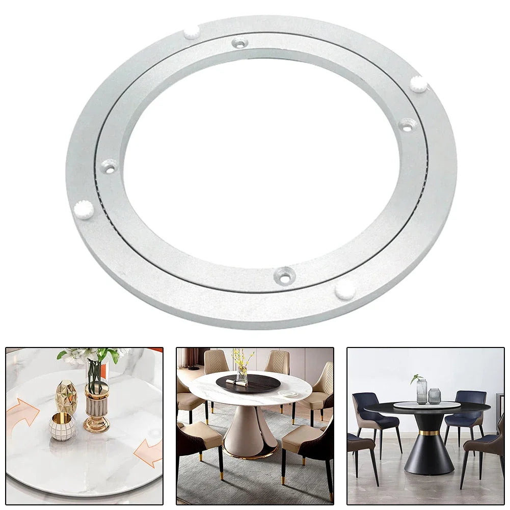 1pc Rotating Bearing Turntable Lazy Susan Base 5in-16inch Round Rotating Bearing Plate Heavy Duty Ball Bearing Kitchen Hardware