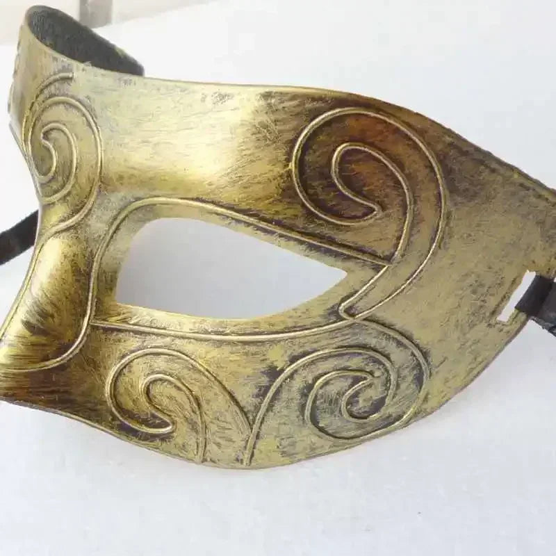 Venetian Masquerade Mask – Antique Silver & Gold Party Style