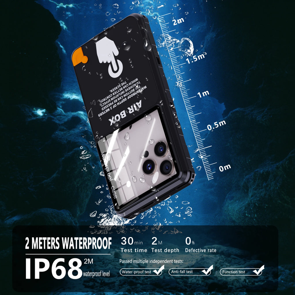 Universal Waterproof Phone Case for 6.9-Inch Devices