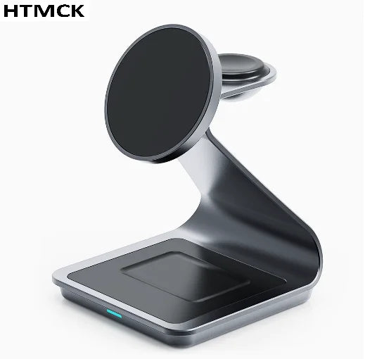 3-in-1 Magnetic Wireless Charging Station for Phone & Accessories