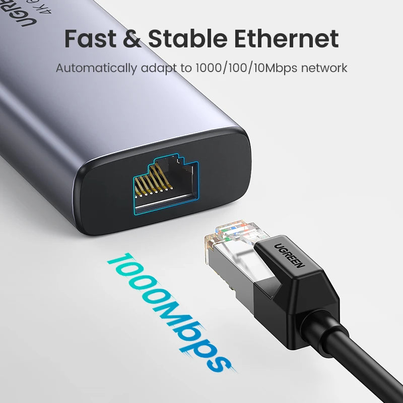 7-in-1 USB-C Hub with 4K HDMI, USB 3.0 & 100W PD