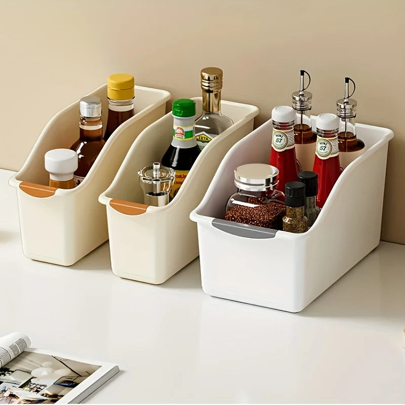 Stackable Plastic Storage Box Set for Space-Saving Organization