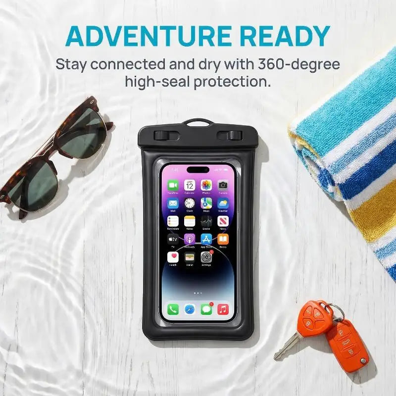 Universal Waterproof Phone Pouch with Lanyard