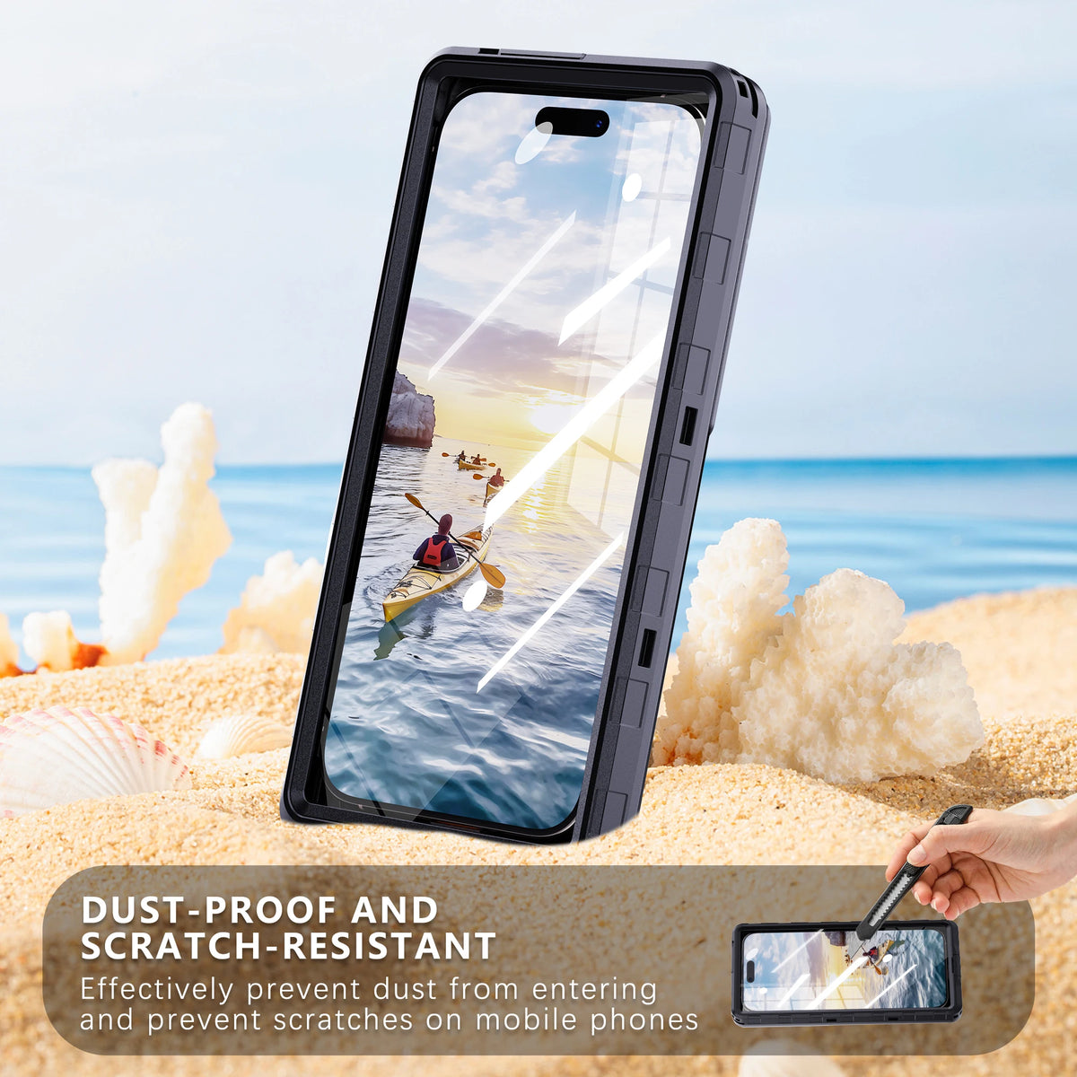 Universal Waterproof Phone Case for 6.9-Inch Devices