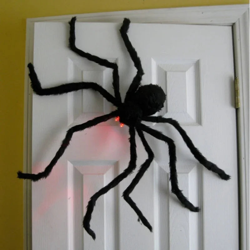 Large Halloween Spider Decoration – Giant Haunted House Prop
