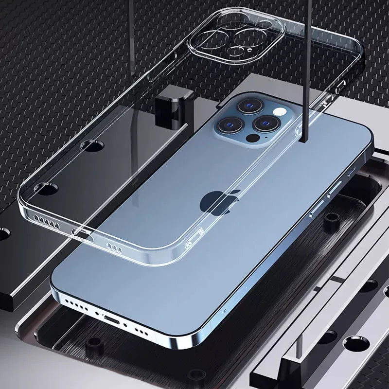 Clear Silicone Phone Case Soft Transparent Protective Cover